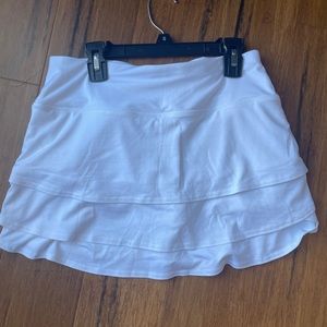 Athleta white skirt
